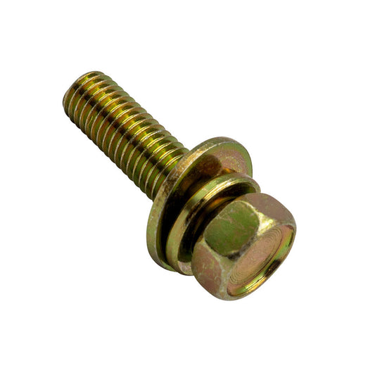 Champion M8 x 16mm Sems HexBolt W/Spring & Flat Washer- 50pk