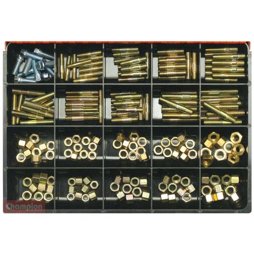 Champion M8 x 50mm x 1.25mm Manifold Stud-Steel-Nissan -10pk