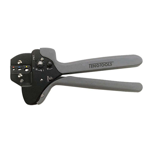 Teng 9in H/Duty Ratchet Crimping Plier