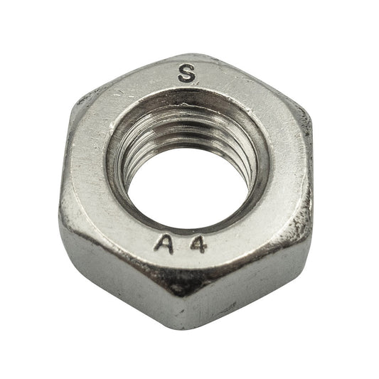 Champion Nuts Stainless Steel 1/4in UNC 316/A4 - 50pk