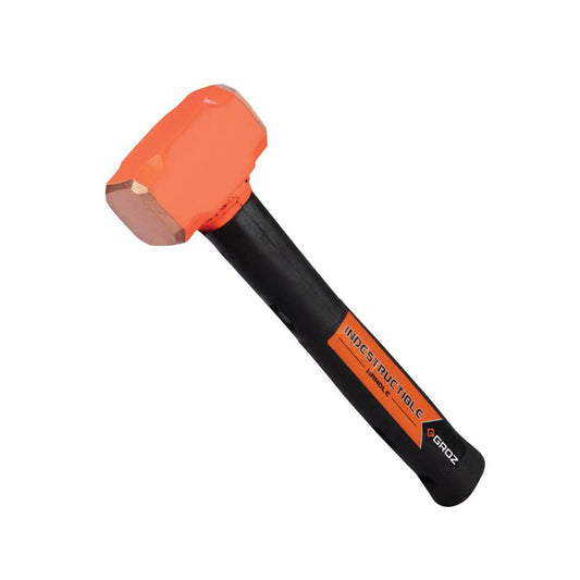 Groz Indestructible Handle Copper Head Hammer 4lb/1.8kg