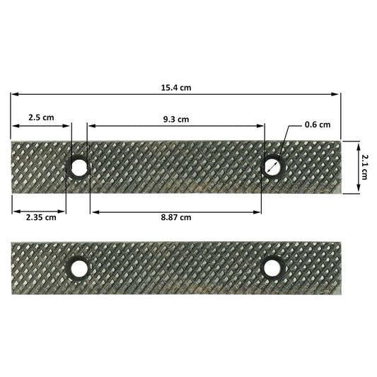 Groz  Spare Jaws - GZ35403 6in / 150mm Vice (Pair)