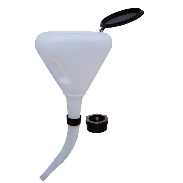 Groz Spill Proof Funnel 3.0L (240mm) C/W Wire Mesh