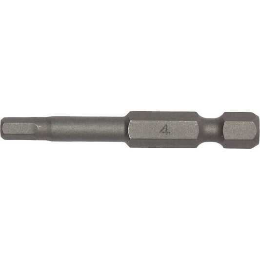 Teng 3pc 1/4in Hex 5mm Hex Bit x 50mm (L)
