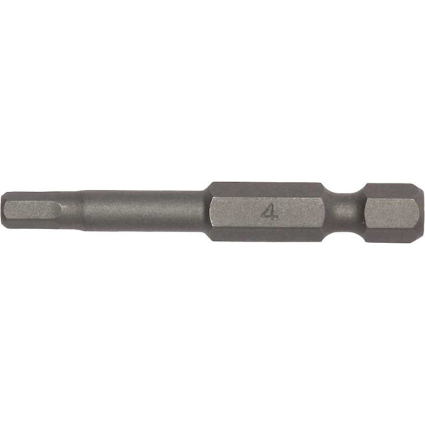 Teng 3Pc 1/4in Hex 6mm Hex Bit x 50mm (L)