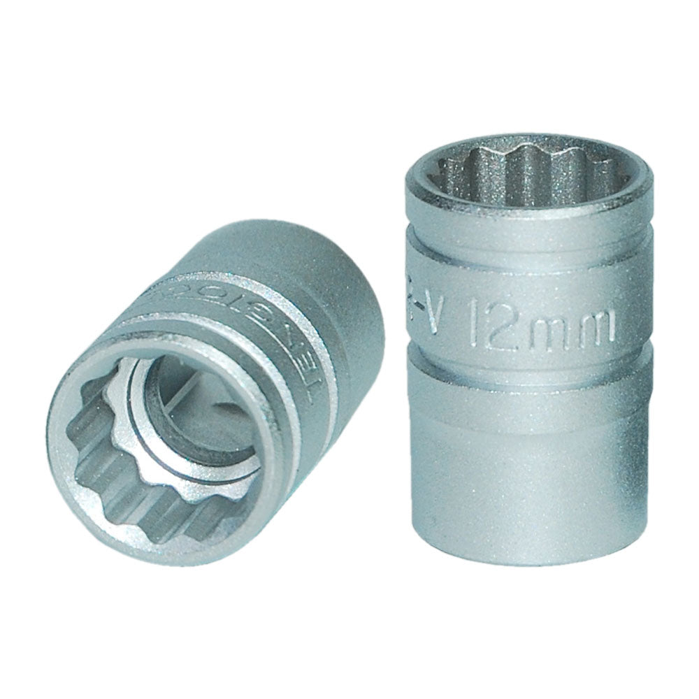 Teng 3/8in Dr. Socket 12mm 12pt