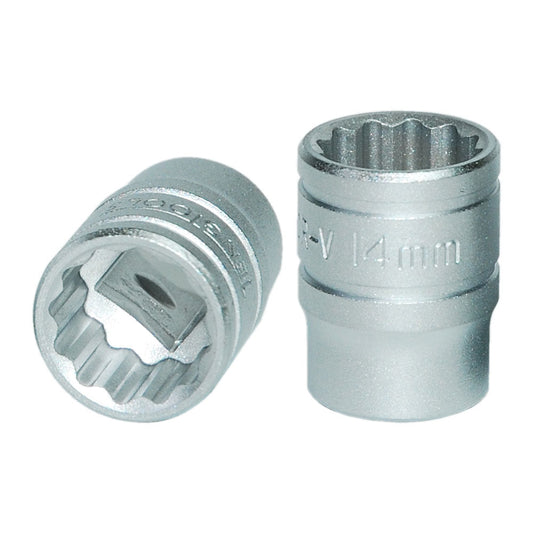 Teng 3/8in Dr. Socket 14mm 12pt