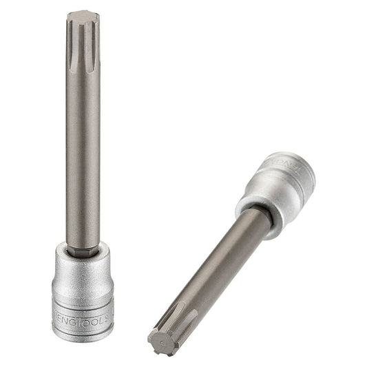 Teng 3/8in Dr. Long Ribe Bit Socket # 10