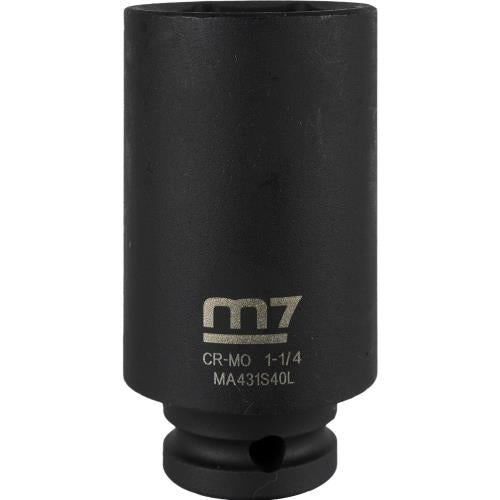 M7 Deep Impact Socket 1/2in Dr. 1-1/4in
