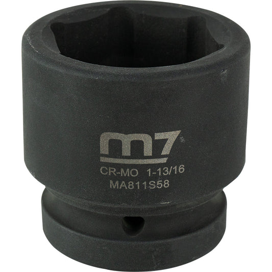 M7 Impact Socket 1in Dr. 1-13/16in