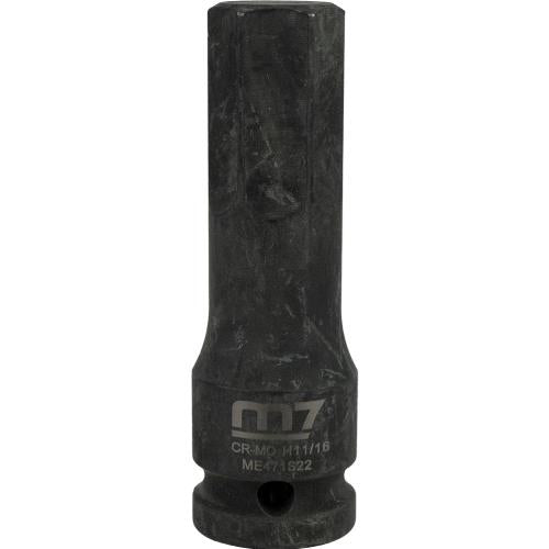 M7 Impact In Hex Socket, 1/2in Drive, 11/16in