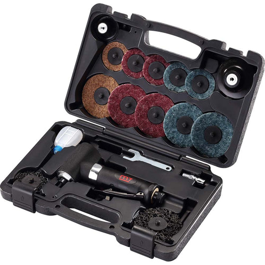 M7 18pc Air Polisher Kit 2in/3in 90 deg.
