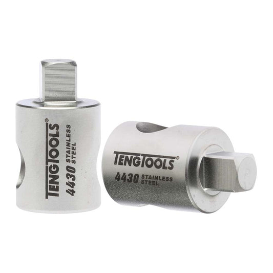 Teng 1/2in Dr. 4430 Stainless Adaptor 1/2F x 3/8M**