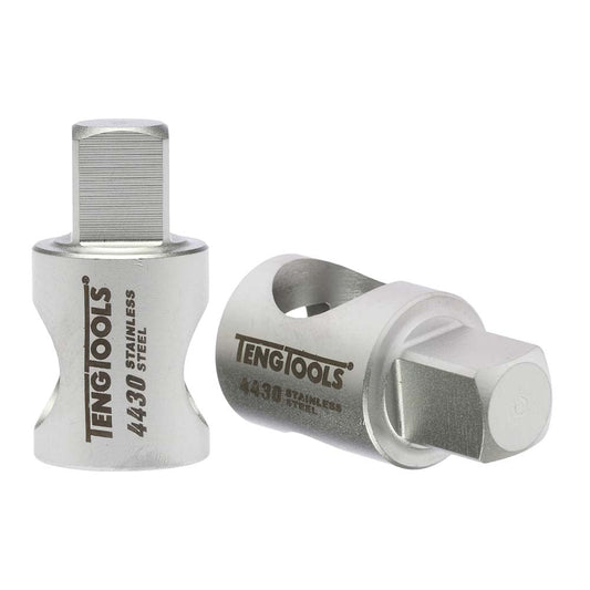 3/8in Dr. 4430 Stainless Adaptor 3/8F x 1/2M**