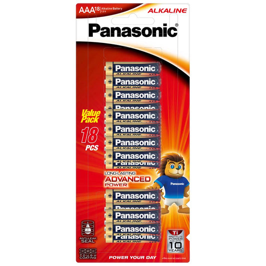 Panasonic AAA Battery Alkaline (18pk)