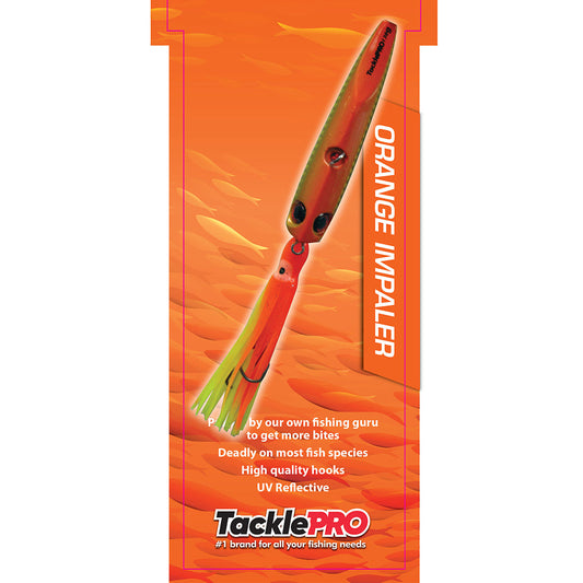 TacklePro Inchiku Lure 100gm - Orange Impaler