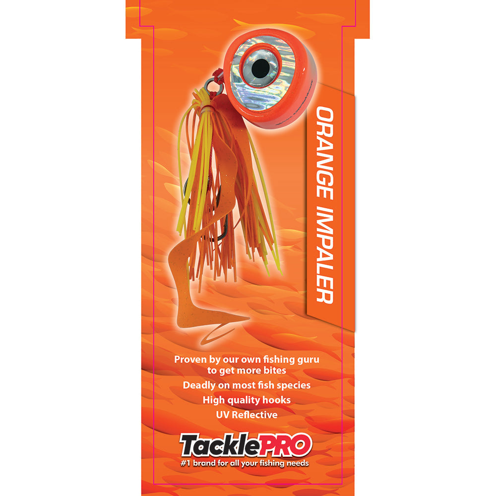 TacklePro Kabura Lure 140gm - Orange Impaler