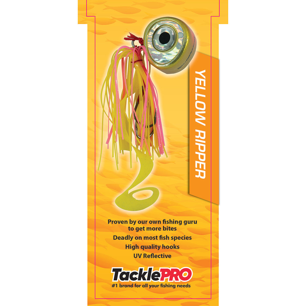 TacklePro Kabura Lure 100gm - Yellow Ripper