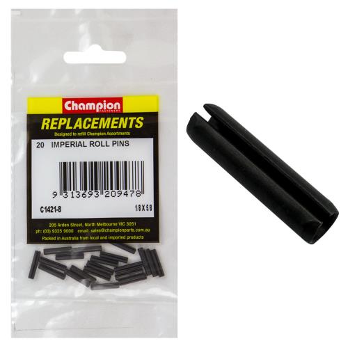 Champion 1/8in x 5/8in Roll Pin - 100pk