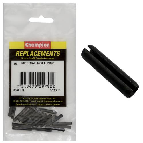 Champion 5/32in x 1in Roll Pin - 100pk