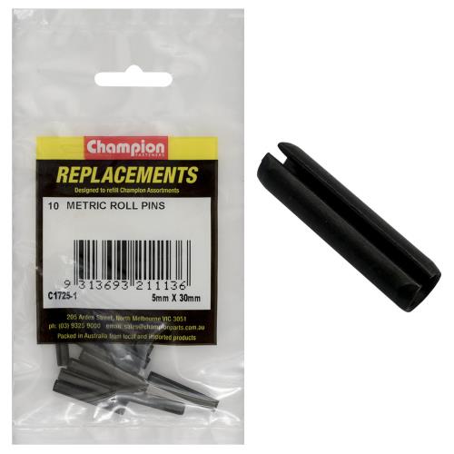 Champion 5mm x 30mm Roll Pin - 100pk