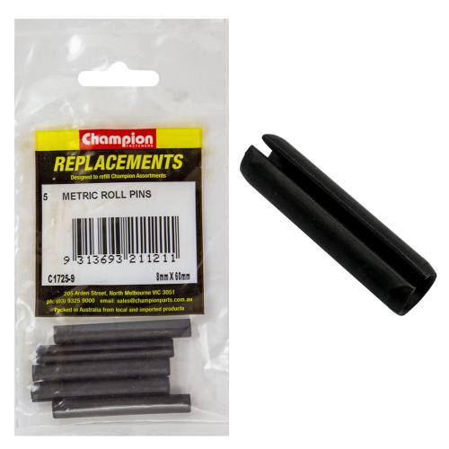 Champion 8mm x 60mm Roll Pin - 50pk