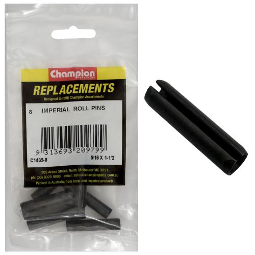 Champion 5/16in x 1 - 1/2in Roll Pin - 50pk