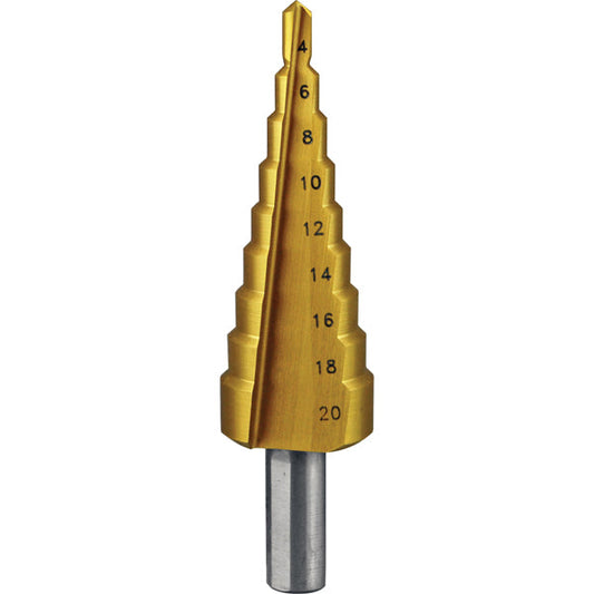 Holemaker Step Drill Straight Flute 4-12mm