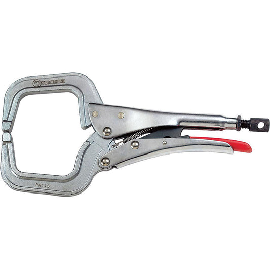 Stronghand Locking C-Clamp (OAL 280mm Swivel Pad)