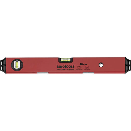 Teng Aluminium Spirit Level 400mm w/Magnet**