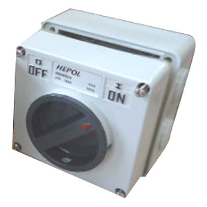 20A 2 Pole 250V Surface Switch Module IP66**