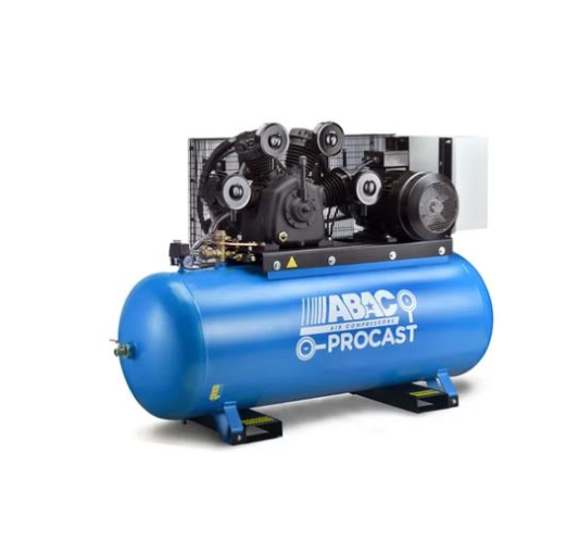 ABAC Air Compressor, Belt Drive Stationary 3Phase 15hp 500L