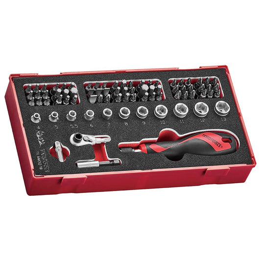 Teng 78Pc Bits Driver Set - TEA-Tray