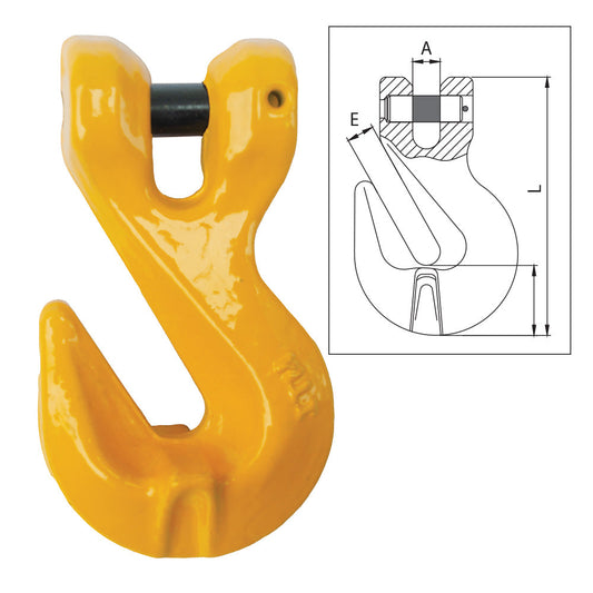 ITM G80 Clevis Shortening Grab Hook-20mm Chain