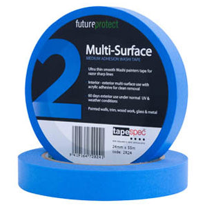 NZ Tape Multi Surface Washi Masking Tape 36mmx50m(Blue)2R36*