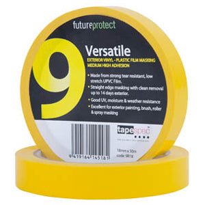 Versatile Vinyl Exterior Upvc Tape 24mm x 50m (Yellow) 9R24*