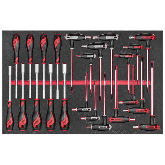 Teng 23pc Nut & T-Handle Driver Set (EVA)
