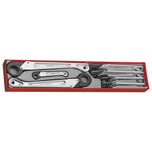 Teng 7pc Quick Ring Rat Span Set 13-32mm - TTX-Tray