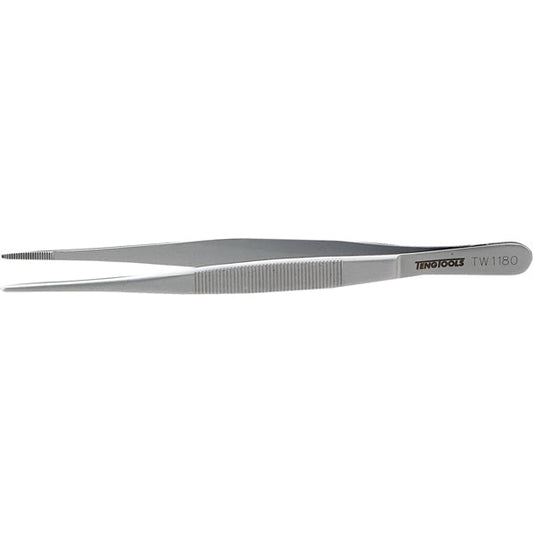 Teng Precision Tweezer 180mm Straight Serrated**