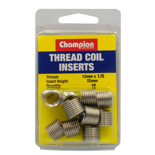 Champion Thread Insert Refills â M12 x 1.75 x 13mm -10pk