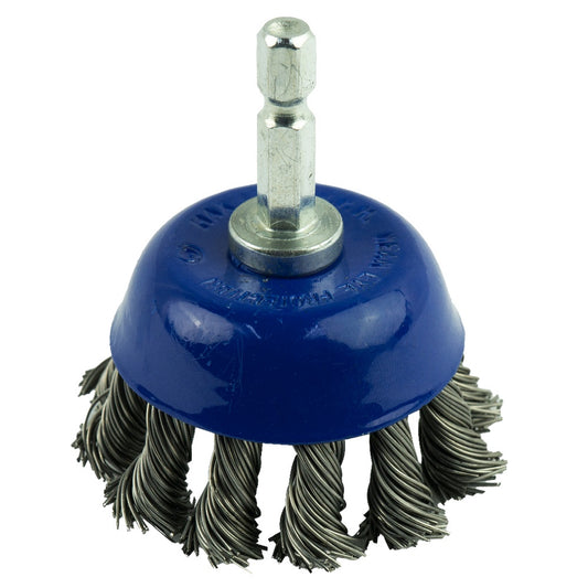 ITM Twist Knot Cup Brush Steel 50mm