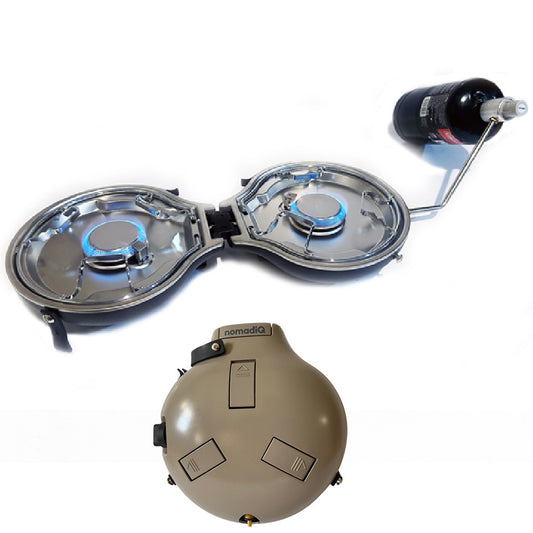 NomadiQ Professional 2 Burner Stove - Urban